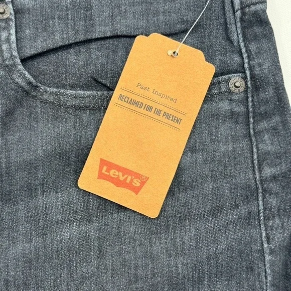 Levi's 502 Straight Leg Jeans Mens34X30 DarkBlueDenim NWT Reclaimed Sustainable - Picture 7 of 14